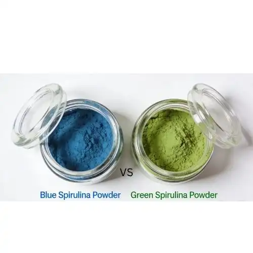 Blue spirulina vs green spirulina differences